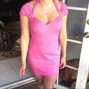 Bebe Dress hot pink